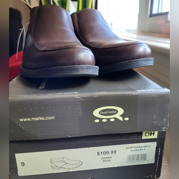 DENVER HAYES Leather Loafers: Size 9 NEW - Picture 6 of 10